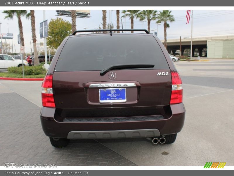 Deep Mahogany Pearl / Saddle 2001 Acura MDX