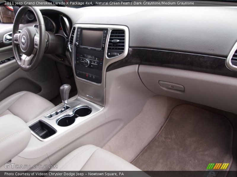Natural Green Pearl / Dark Graystone/Medium Graystone 2011 Jeep Grand Cherokee Laredo X Package 4x4