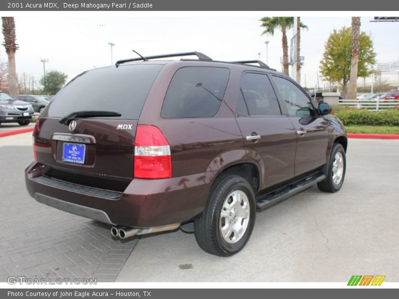 Deep Mahogany Pearl / Saddle 2001 Acura MDX