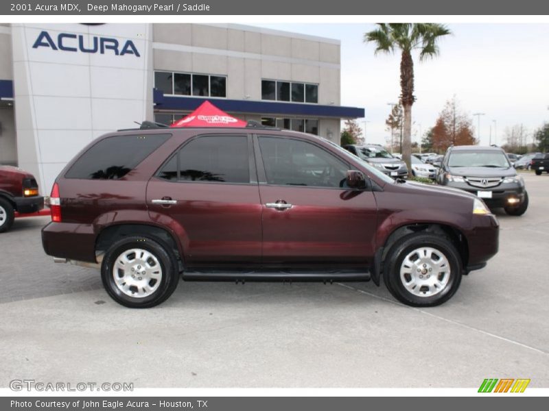 Deep Mahogany Pearl / Saddle 2001 Acura MDX