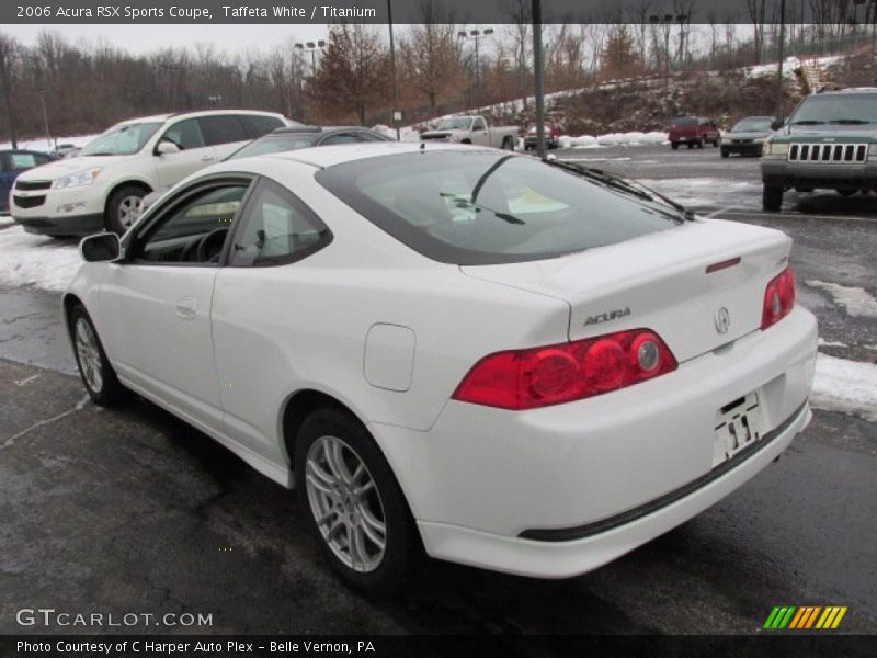 Taffeta White / Titanium 2006 Acura RSX Sports Coupe