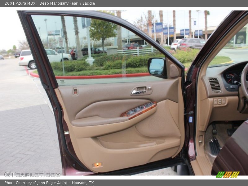 Deep Mahogany Pearl / Saddle 2001 Acura MDX