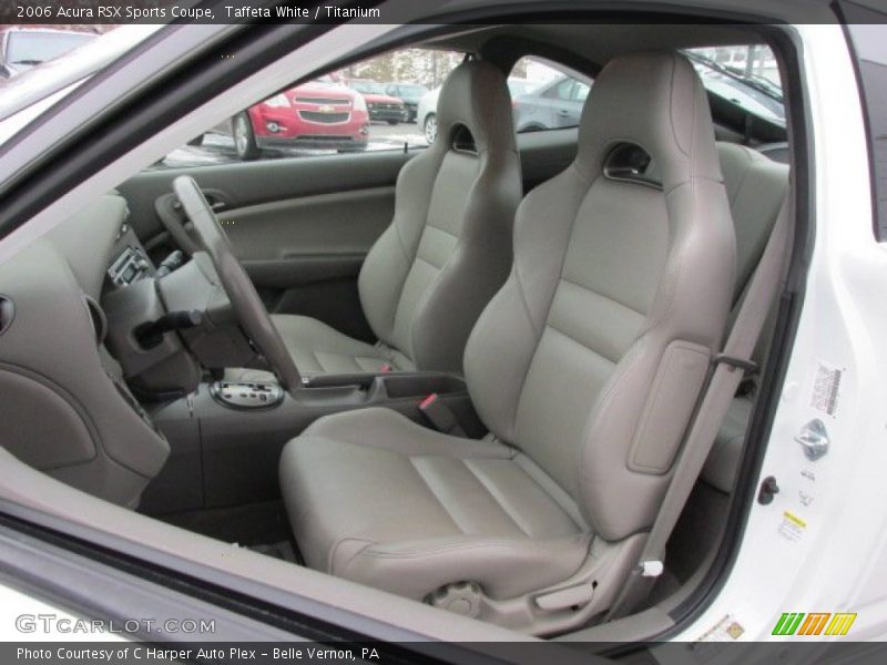 Front Seat of 2006 RSX Sports Coupe