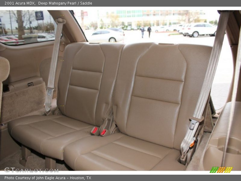 Rear Seat of 2001 MDX 