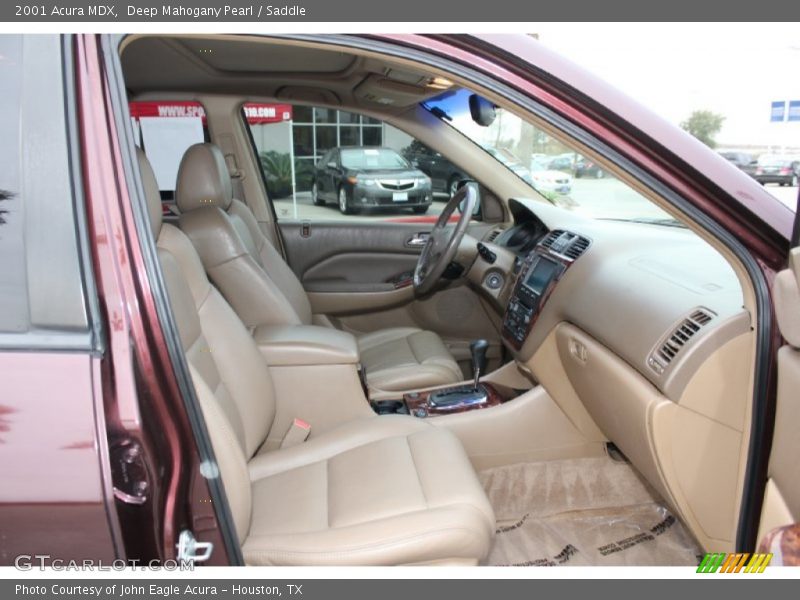 Deep Mahogany Pearl / Saddle 2001 Acura MDX