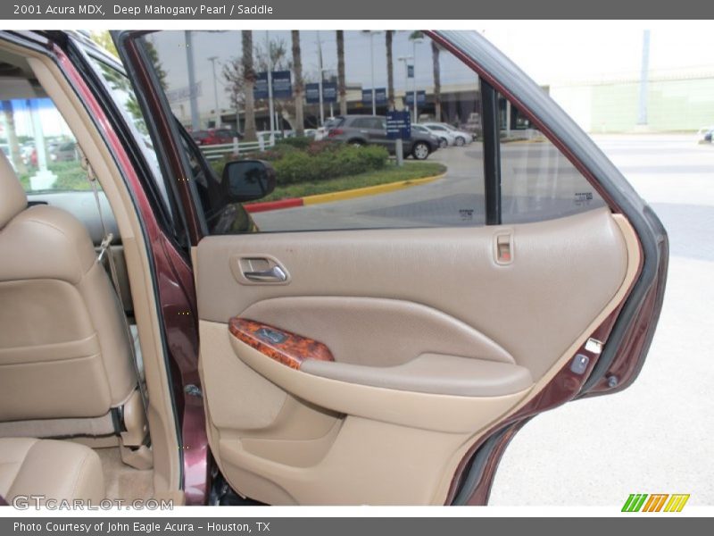 Deep Mahogany Pearl / Saddle 2001 Acura MDX