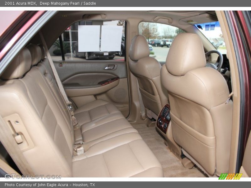 Deep Mahogany Pearl / Saddle 2001 Acura MDX