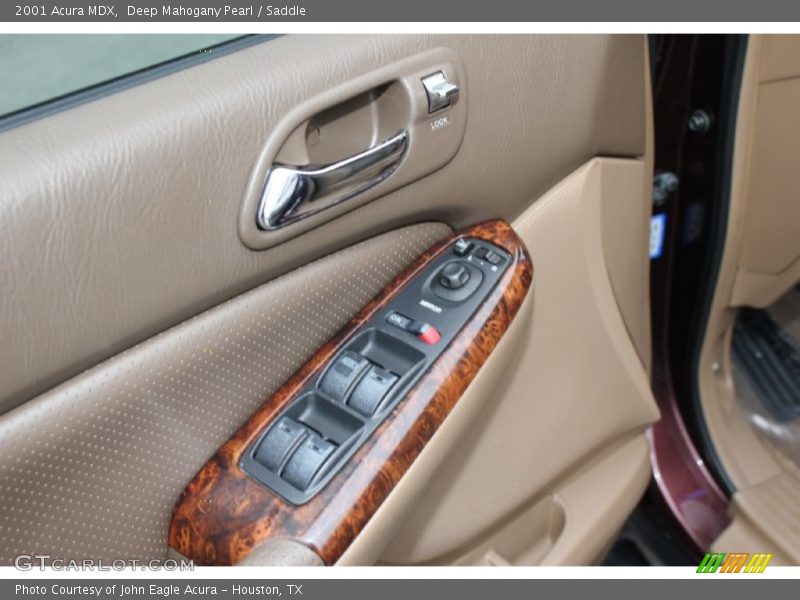 Deep Mahogany Pearl / Saddle 2001 Acura MDX