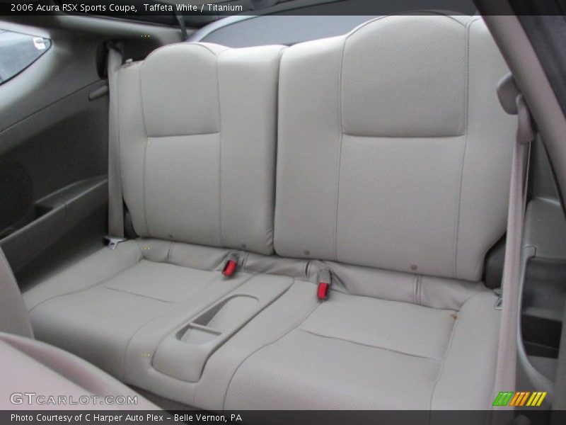 Rear Seat of 2006 RSX Sports Coupe