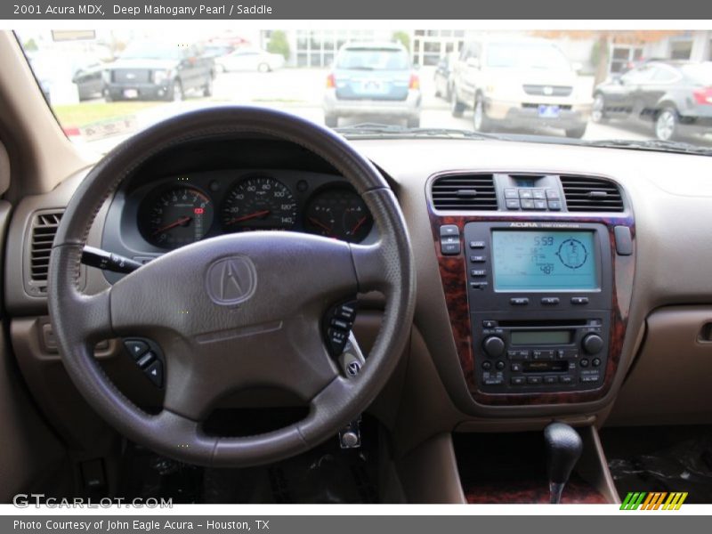 Dashboard of 2001 MDX 