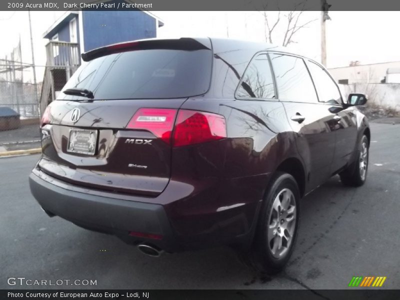 Dark Cherry Pearl / Parchment 2009 Acura MDX