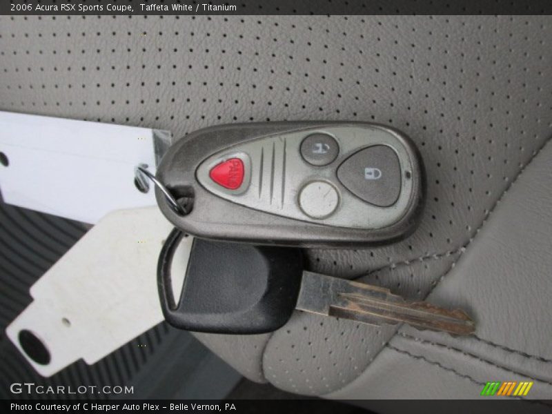 Keys of 2006 RSX Sports Coupe