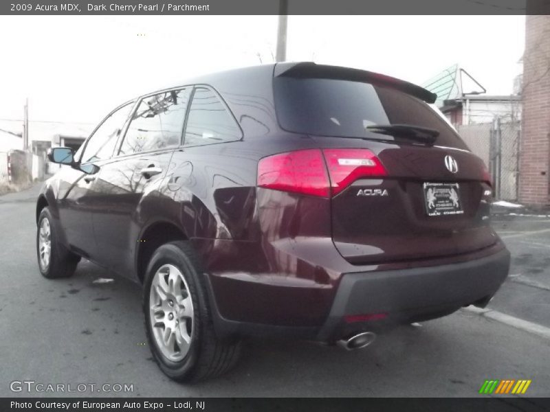 Dark Cherry Pearl / Parchment 2009 Acura MDX