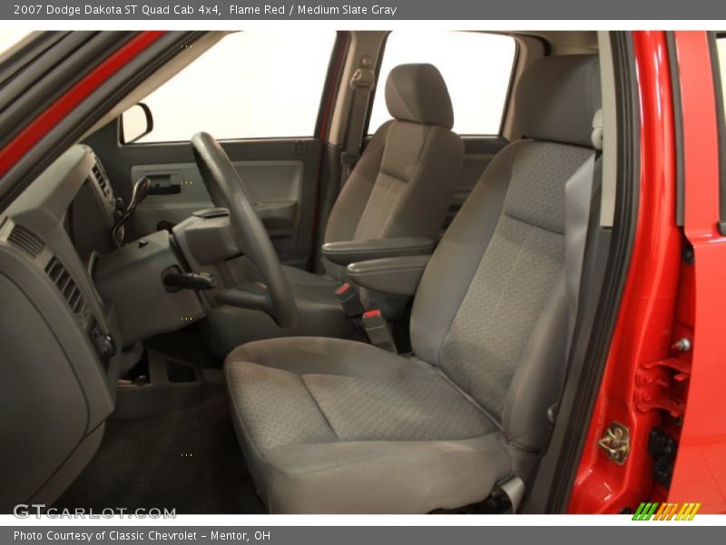 Front Seat of 2007 Dakota ST Quad Cab 4x4
