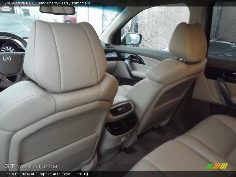 Dark Cherry Pearl / Parchment 2009 Acura MDX