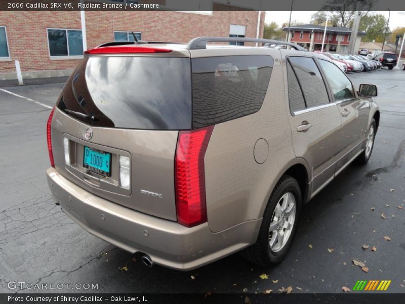 Radiant Bronze / Cashmere 2006 Cadillac SRX V6