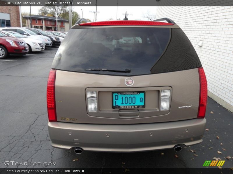 Radiant Bronze / Cashmere 2006 Cadillac SRX V6