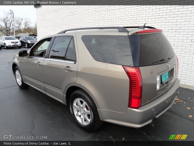 Radiant Bronze / Cashmere 2006 Cadillac SRX V6