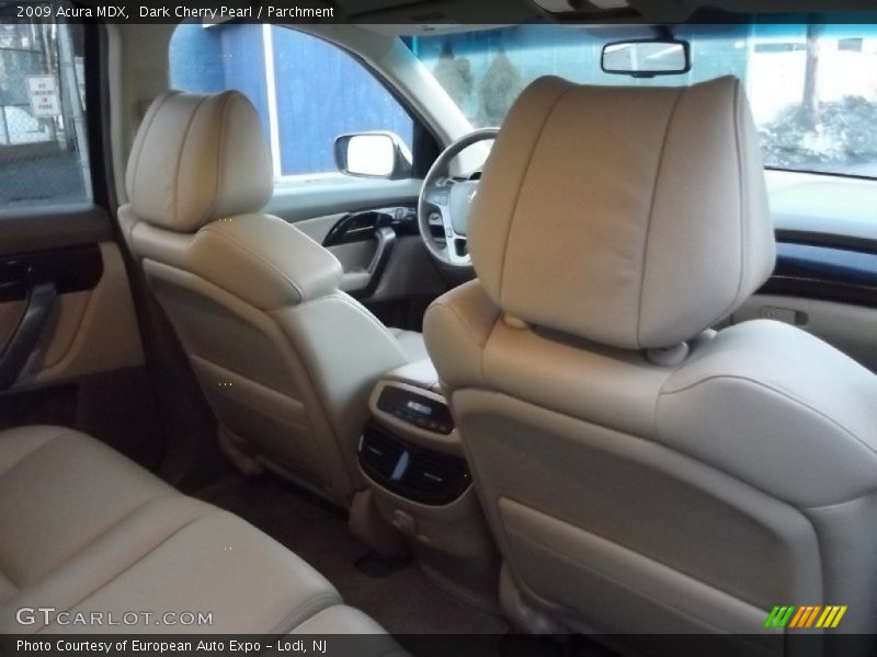 Dark Cherry Pearl / Parchment 2009 Acura MDX