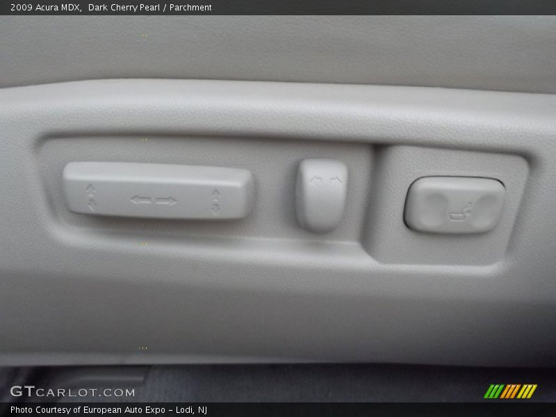 Dark Cherry Pearl / Parchment 2009 Acura MDX