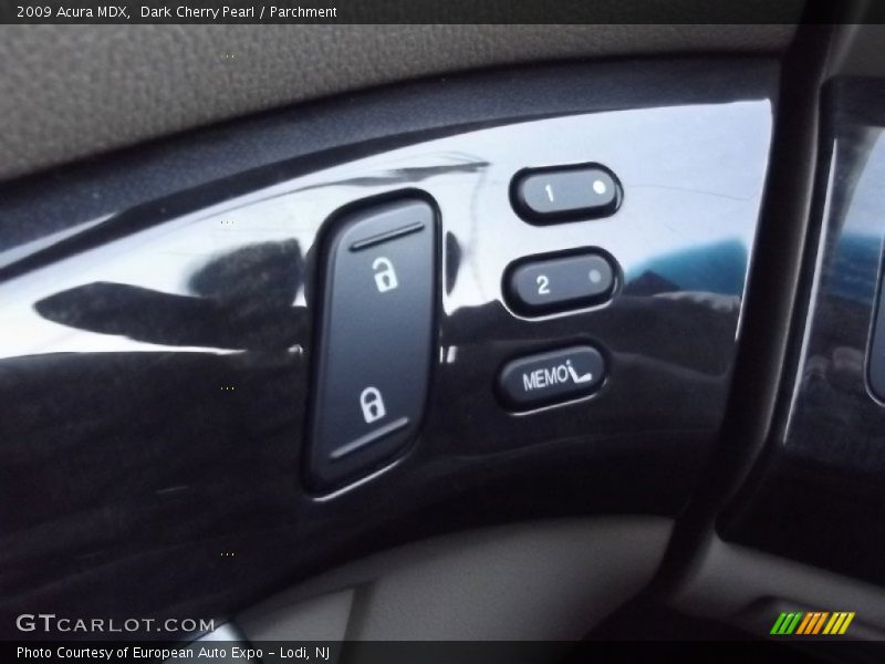 Dark Cherry Pearl / Parchment 2009 Acura MDX