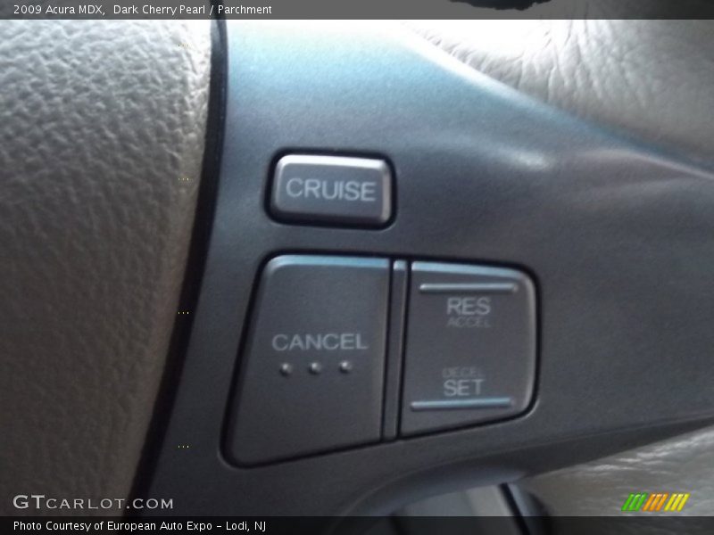 Dark Cherry Pearl / Parchment 2009 Acura MDX