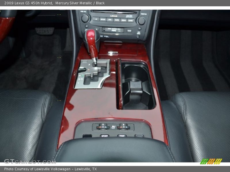 Mercury Silver Metallic / Black 2009 Lexus GS 450h Hybrid