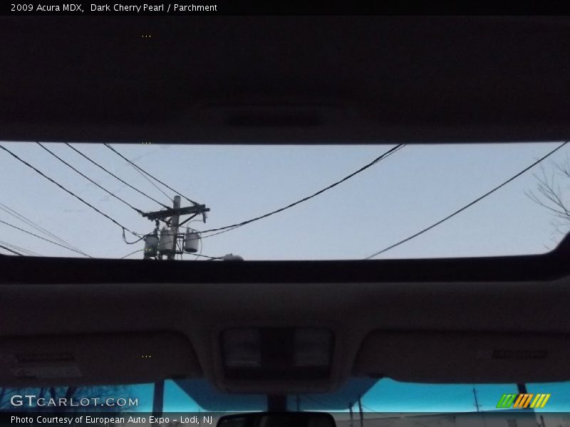 Dark Cherry Pearl / Parchment 2009 Acura MDX