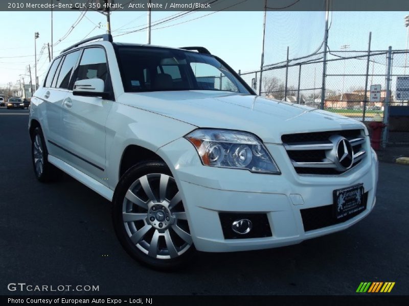 Arctic White / Almond/Black 2010 Mercedes-Benz GLK 350 4Matic