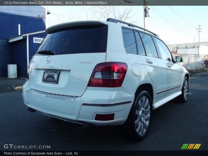 Arctic White / Almond/Black 2010 Mercedes-Benz GLK 350 4Matic