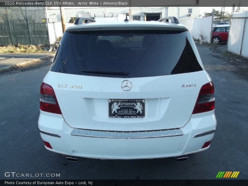 Arctic White / Almond/Black 2010 Mercedes-Benz GLK 350 4Matic