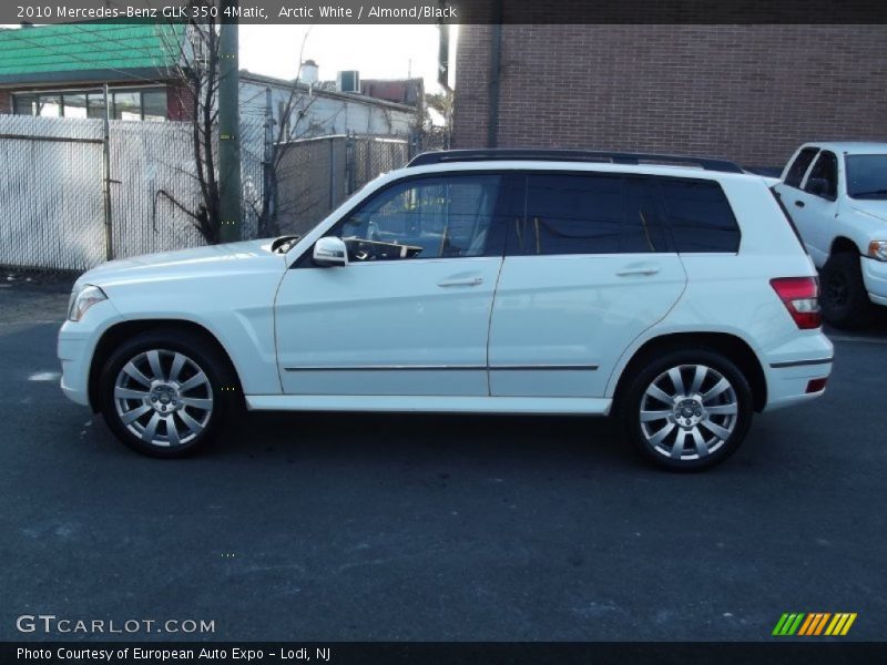 Arctic White / Almond/Black 2010 Mercedes-Benz GLK 350 4Matic
