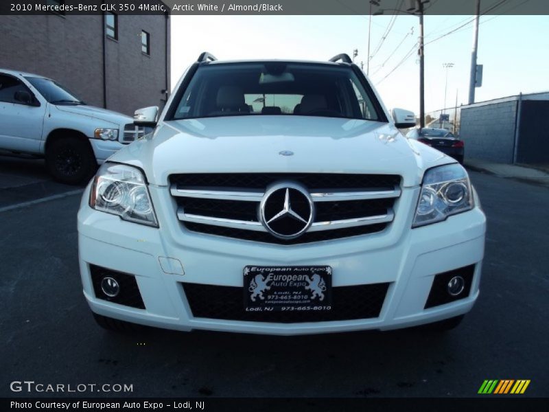 Arctic White / Almond/Black 2010 Mercedes-Benz GLK 350 4Matic