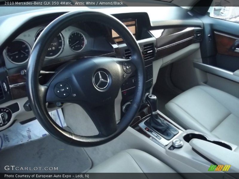 Arctic White / Almond/Black 2010 Mercedes-Benz GLK 350 4Matic
