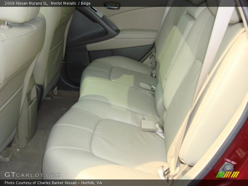 Merlot Metallic / Beige 2009 Nissan Murano SL