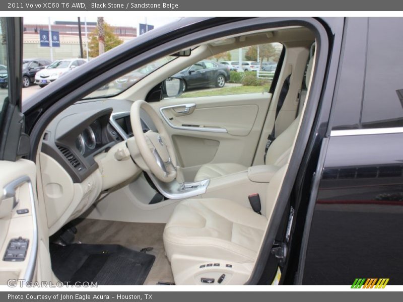 Black Stone / Sandstone Beige 2011 Volvo XC60 T6 AWD