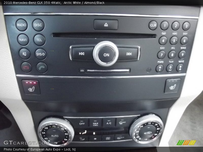 Arctic White / Almond/Black 2010 Mercedes-Benz GLK 350 4Matic