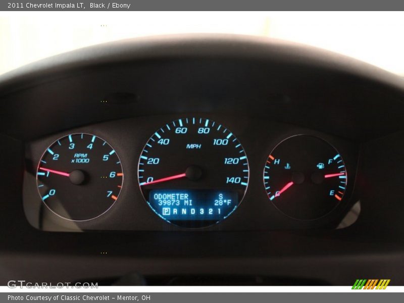 Black / Ebony 2011 Chevrolet Impala LT