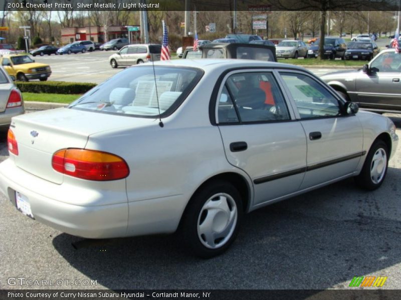 Silver Metallic / Light Neutral 2001 Chevrolet Prizm