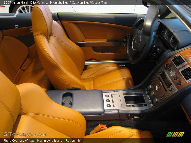 Midnight Blue / Caspian Blue/Kestral Tan 2007 Aston Martin DB9 Volante
