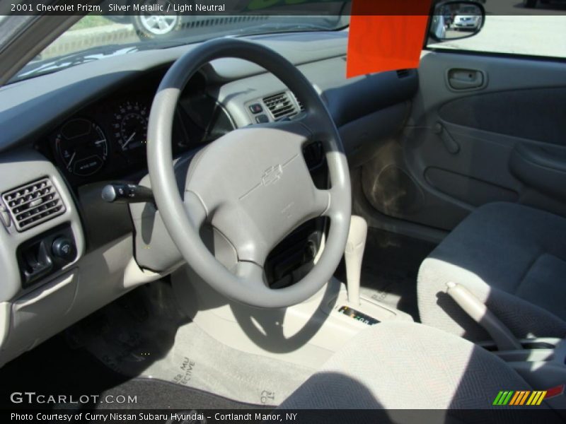 Silver Metallic / Light Neutral 2001 Chevrolet Prizm