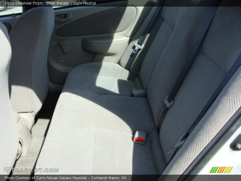 Silver Metallic / Light Neutral 2001 Chevrolet Prizm