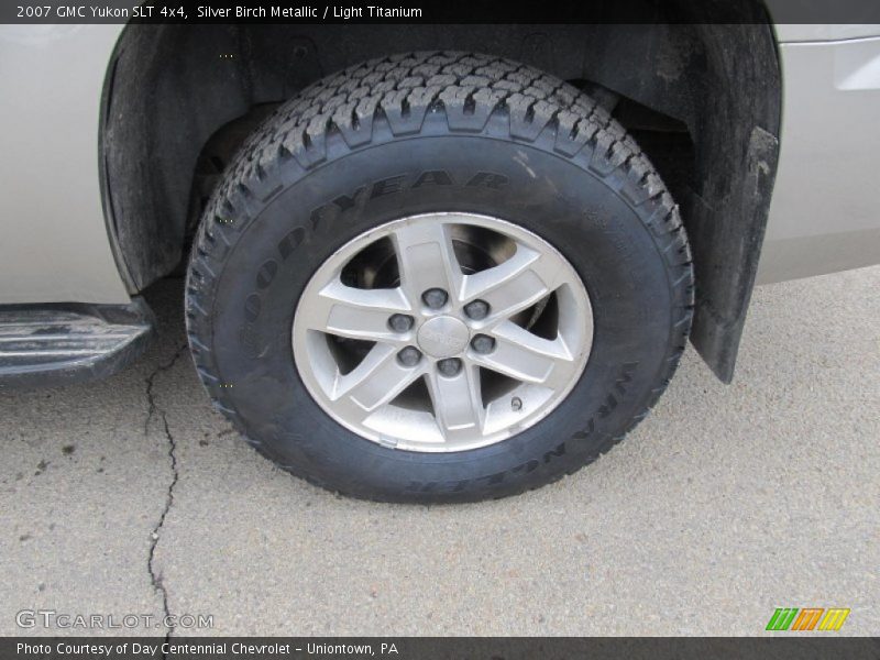 Silver Birch Metallic / Light Titanium 2007 GMC Yukon SLT 4x4