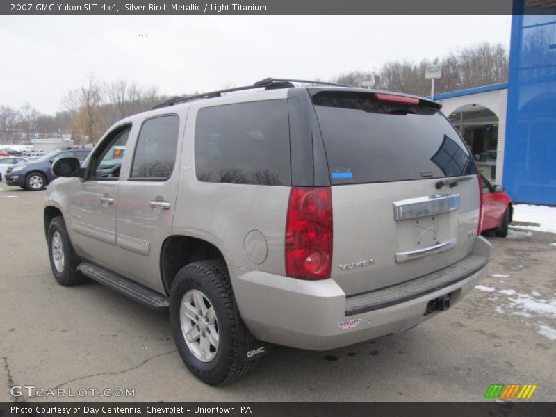 Silver Birch Metallic / Light Titanium 2007 GMC Yukon SLT 4x4