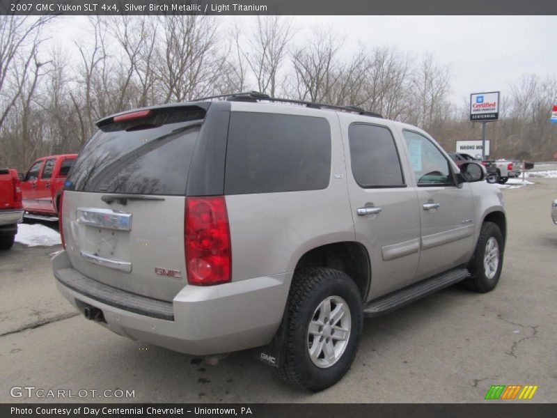 Silver Birch Metallic / Light Titanium 2007 GMC Yukon SLT 4x4