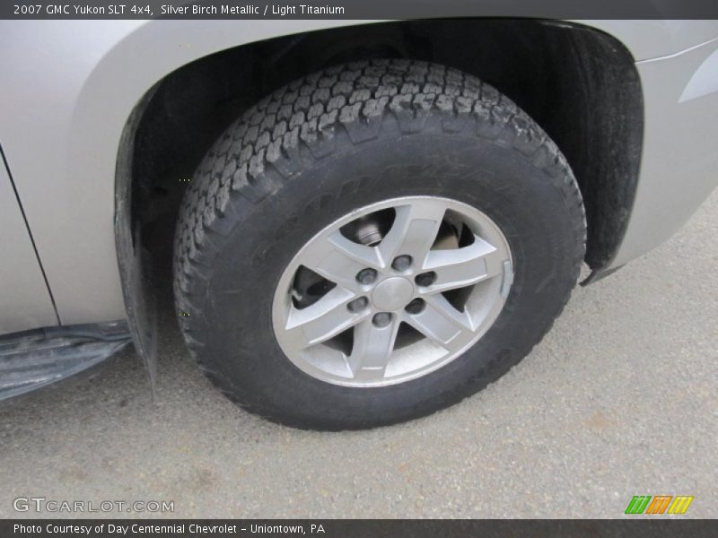Silver Birch Metallic / Light Titanium 2007 GMC Yukon SLT 4x4