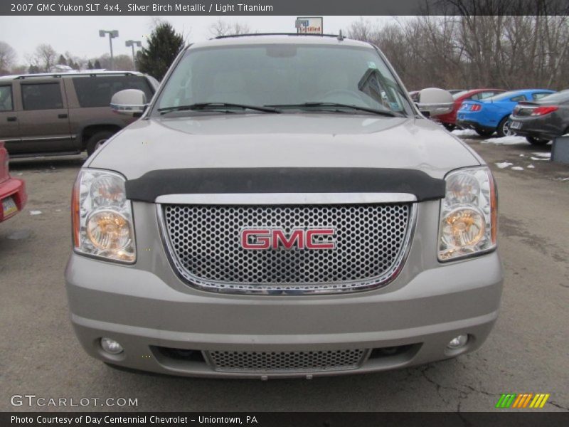 Silver Birch Metallic / Light Titanium 2007 GMC Yukon SLT 4x4