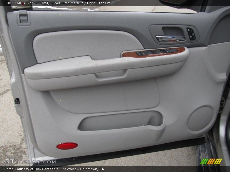 Silver Birch Metallic / Light Titanium 2007 GMC Yukon SLT 4x4
