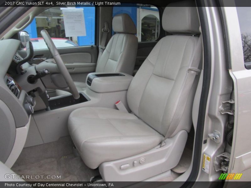 Silver Birch Metallic / Light Titanium 2007 GMC Yukon SLT 4x4