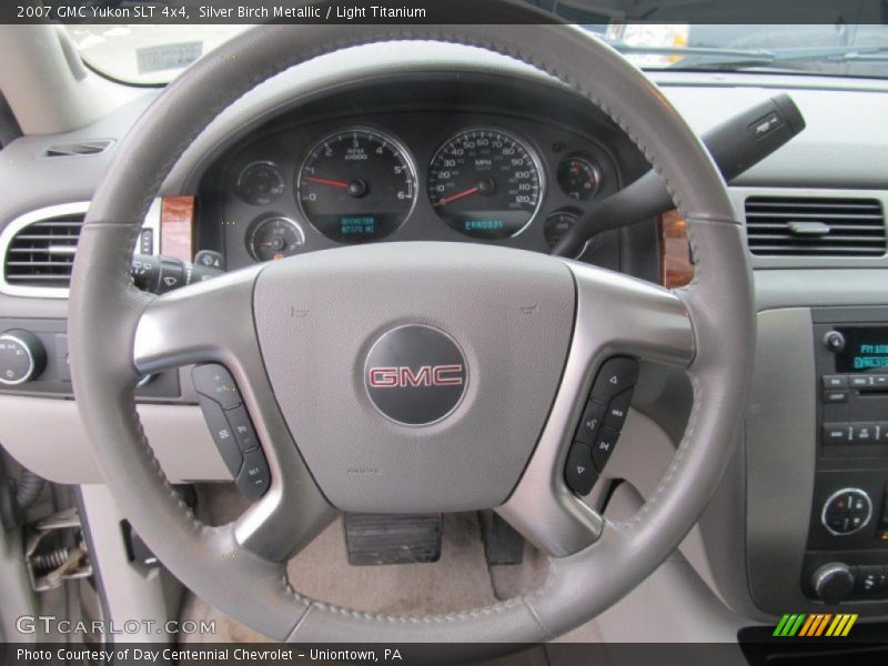 Silver Birch Metallic / Light Titanium 2007 GMC Yukon SLT 4x4